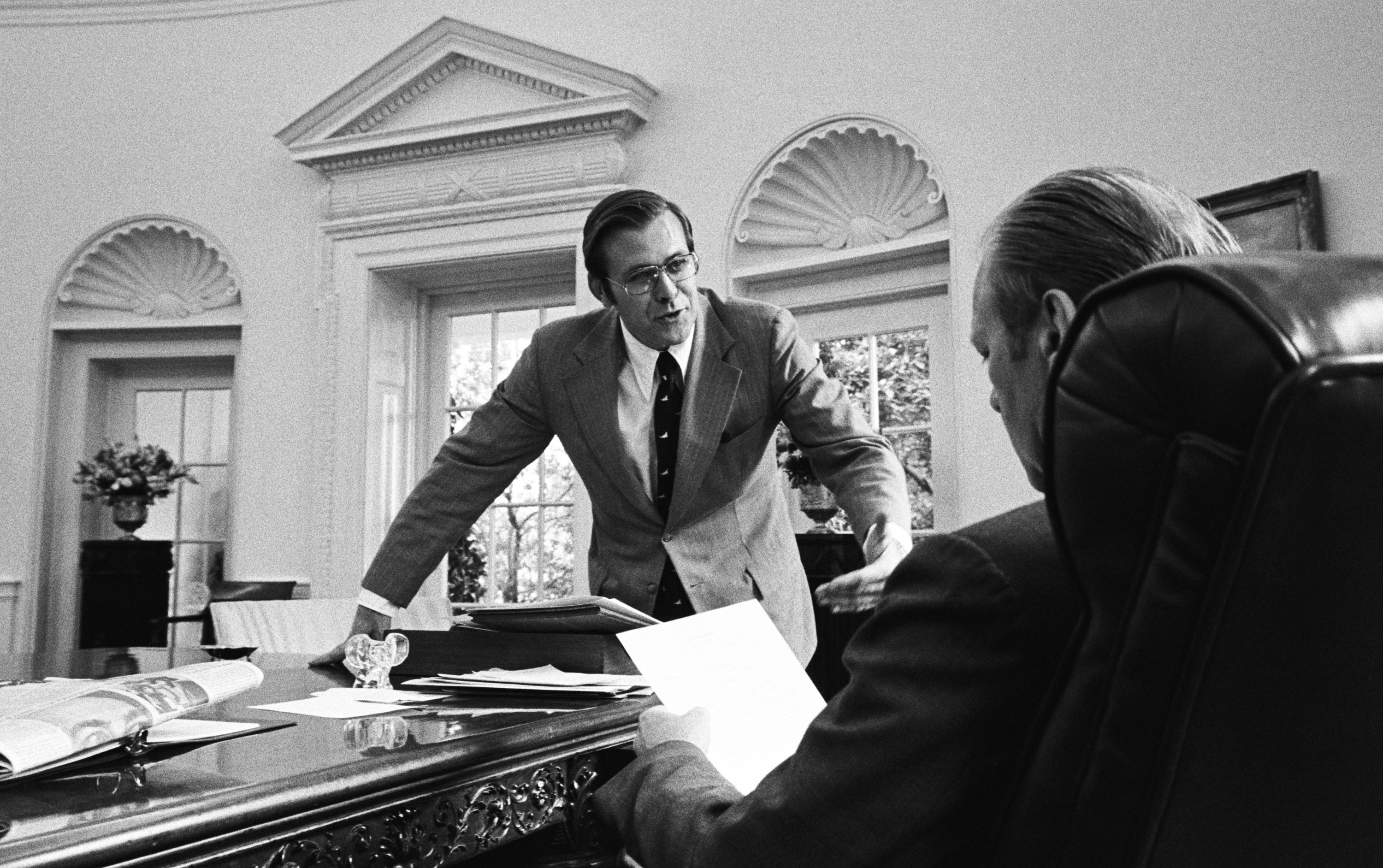 Нерассказанную историю стоуна. Юджин Ростоу. Donald Rumsfeld Nixon.